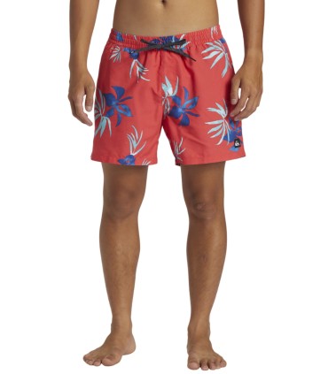 Quiksilver - Bañador Rosa para Hombre - Everyday Mix Volley 15"