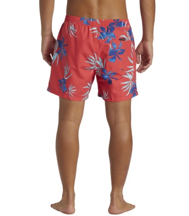 Quiksilver - Bañador Rosa para Hombre - Everyday Mix Volley 15"