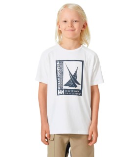 Helly Hansen - Camiseta Blanca para Niño - Port