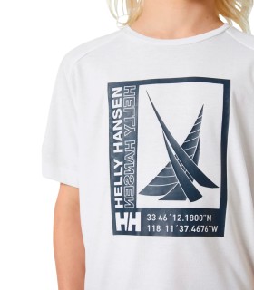 Helly Hansen - Camiseta Blanca para Niño - Port