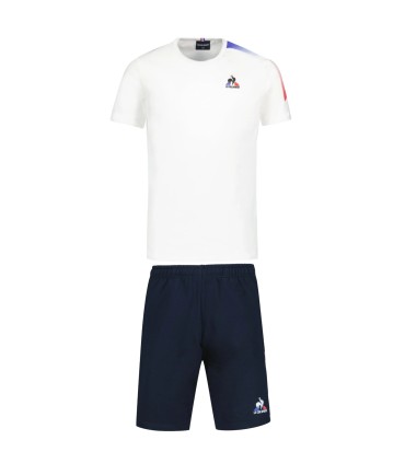 Le Coq Sportfi - Conjunto Blanco para Niño